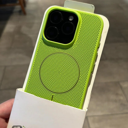 Grille de Dissipation Thermique Magnétique – Coque MagSafe iPhone