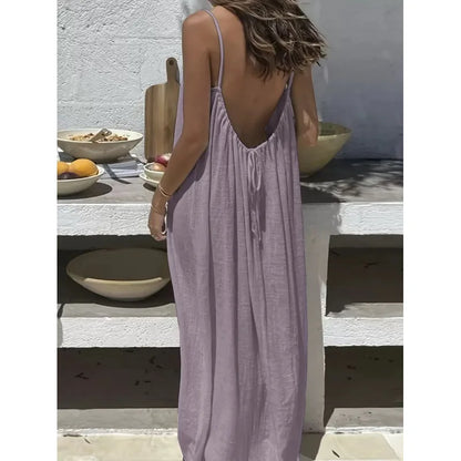 Robe Longue Sans Bretelles Femme
