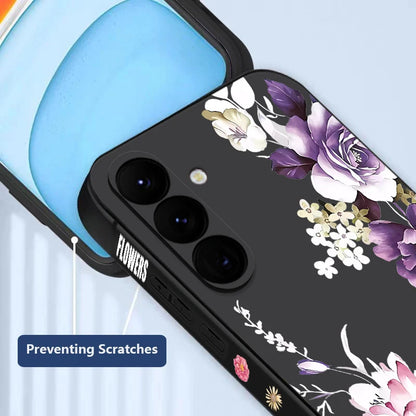 Coque Fleur de Pivoine Violette & Samsung Galaxy