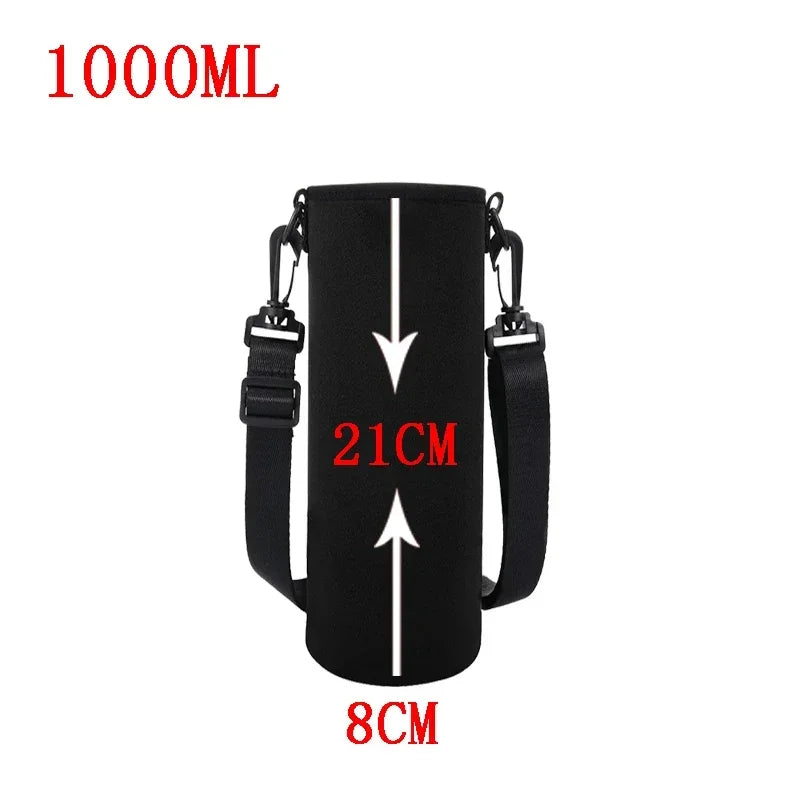 Housse Isolante en Néoprène pour Bouteille et Thermos – Sangle Réglable