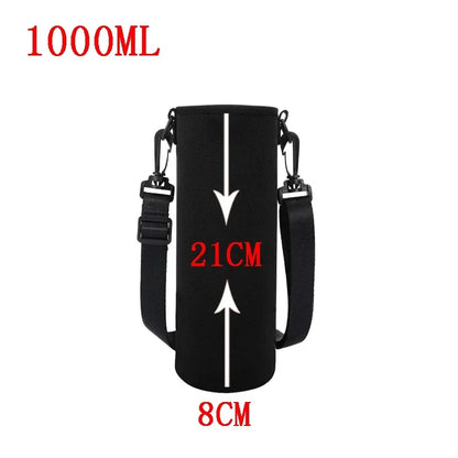 Housse Isolante en Néoprène pour Bouteille et Thermos – Sangle Réglable
