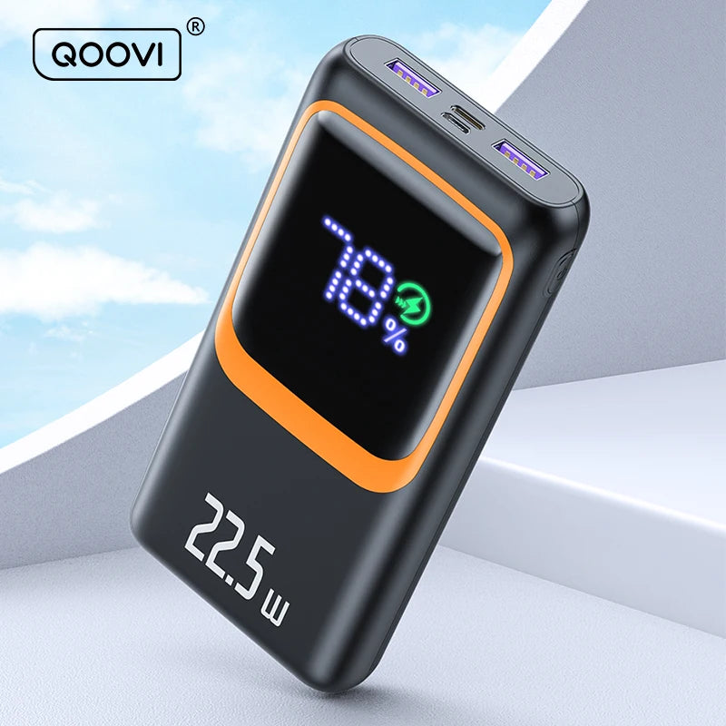 Batterie Externe 20 000 mAh – Charge Rapide 22,5W PD
