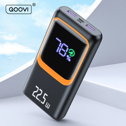 Batterie Externe 20 000 mAh – Charge Rapide 22,5W PD