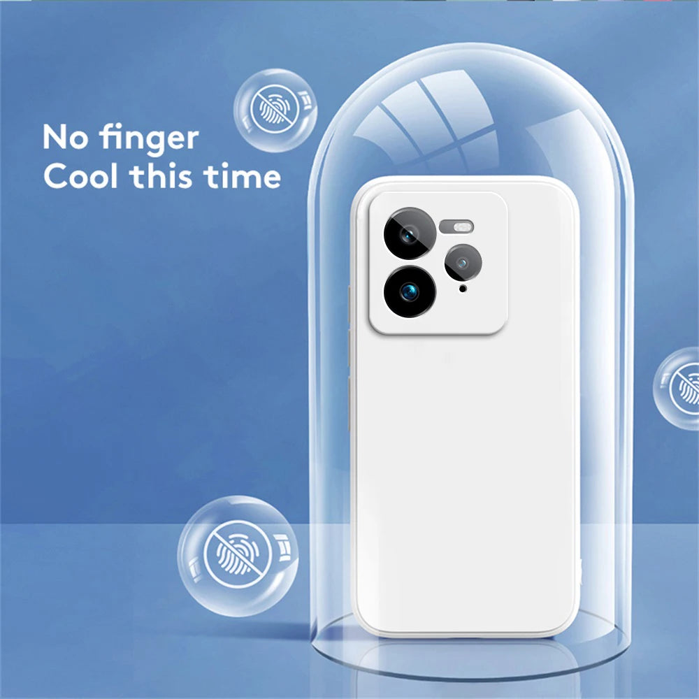 Coque en silicone liquide – Realme GT7 Pro / GT7 / GT7T 5G Racing Classic ⭐
