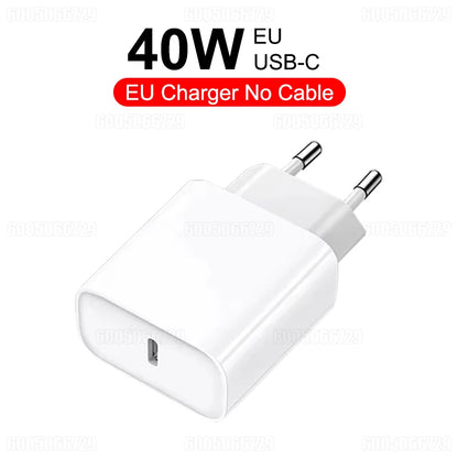 Chargeur Rapide USB-C 40 W Compatible iPhone
